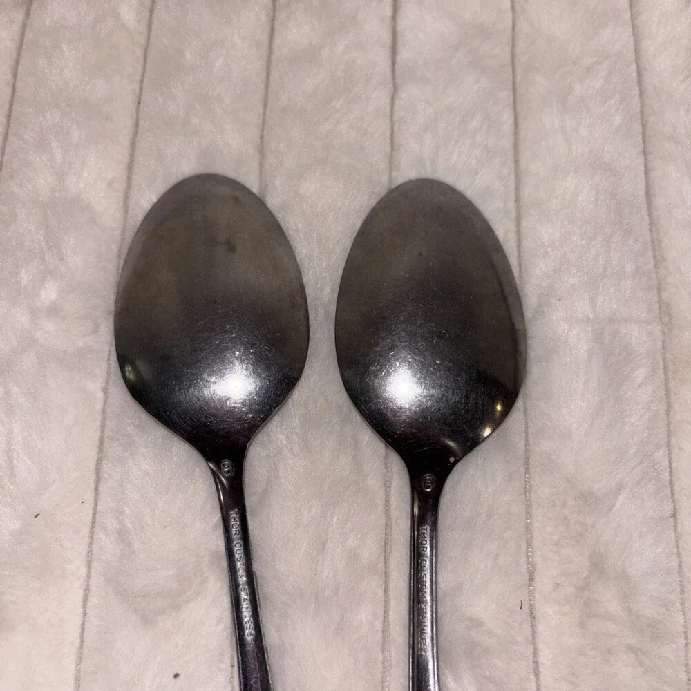 Vintage Oneidacraft Thor Custom Stainless Steel Spoons Pattern OHS103 Oakleigh